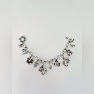 Brighton Winter Themed Charm Bracelet